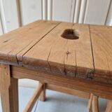 Antique vintage workshop stool