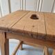 Antique vintage workshop stool