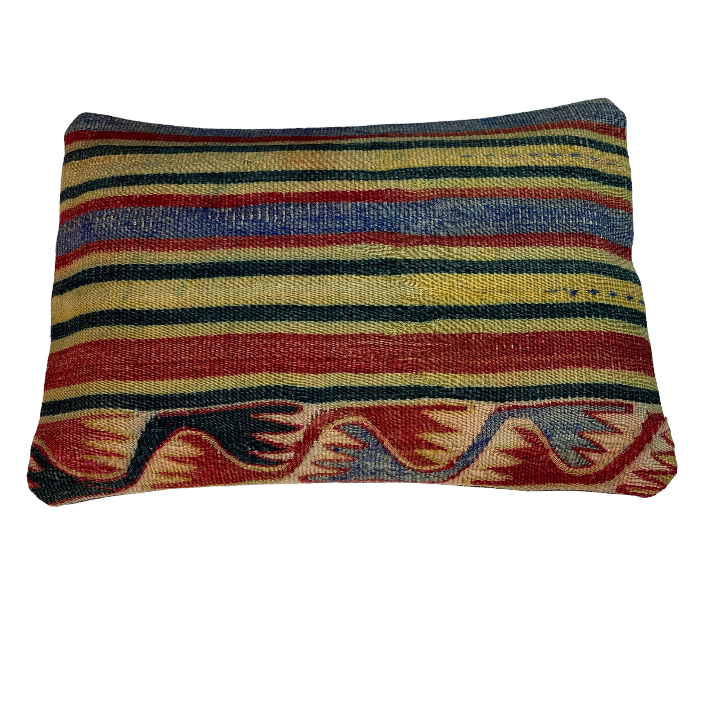 Vintage turkish handmade cushion cover , 30 x 50 cm