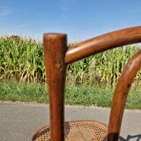 Set of 2 canning chairs Michael Thonet Model 56