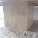 Travertine coffee table from the 70s