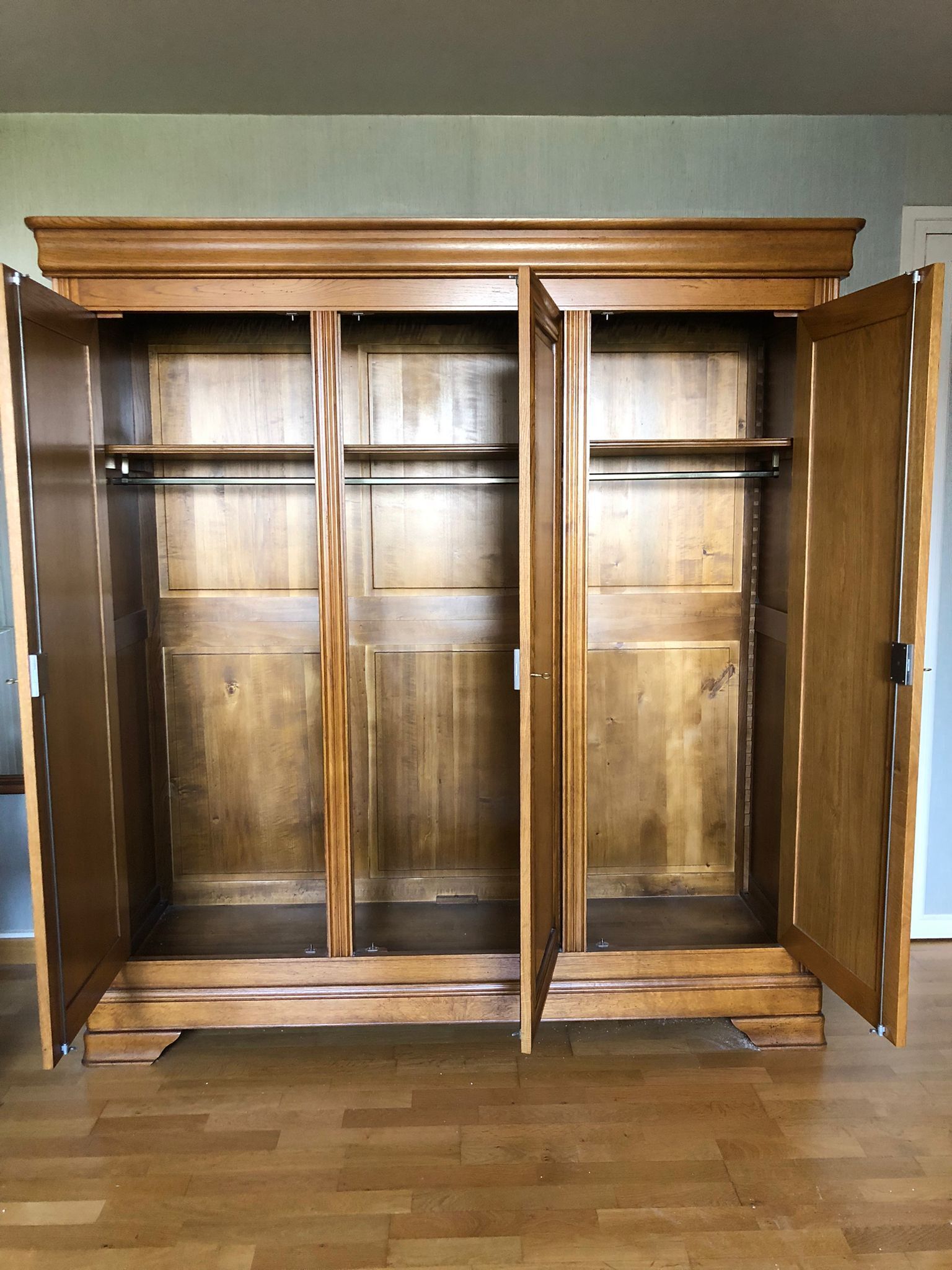 Large solid oak cabinet