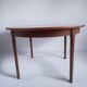 Vintage round teak table from the 60s