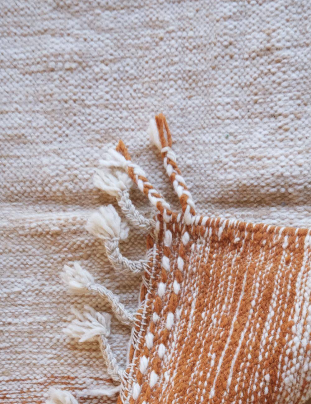 Small Berber Kilim Rug - 89 x 64 cm