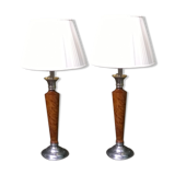 Pair of art deco lamp