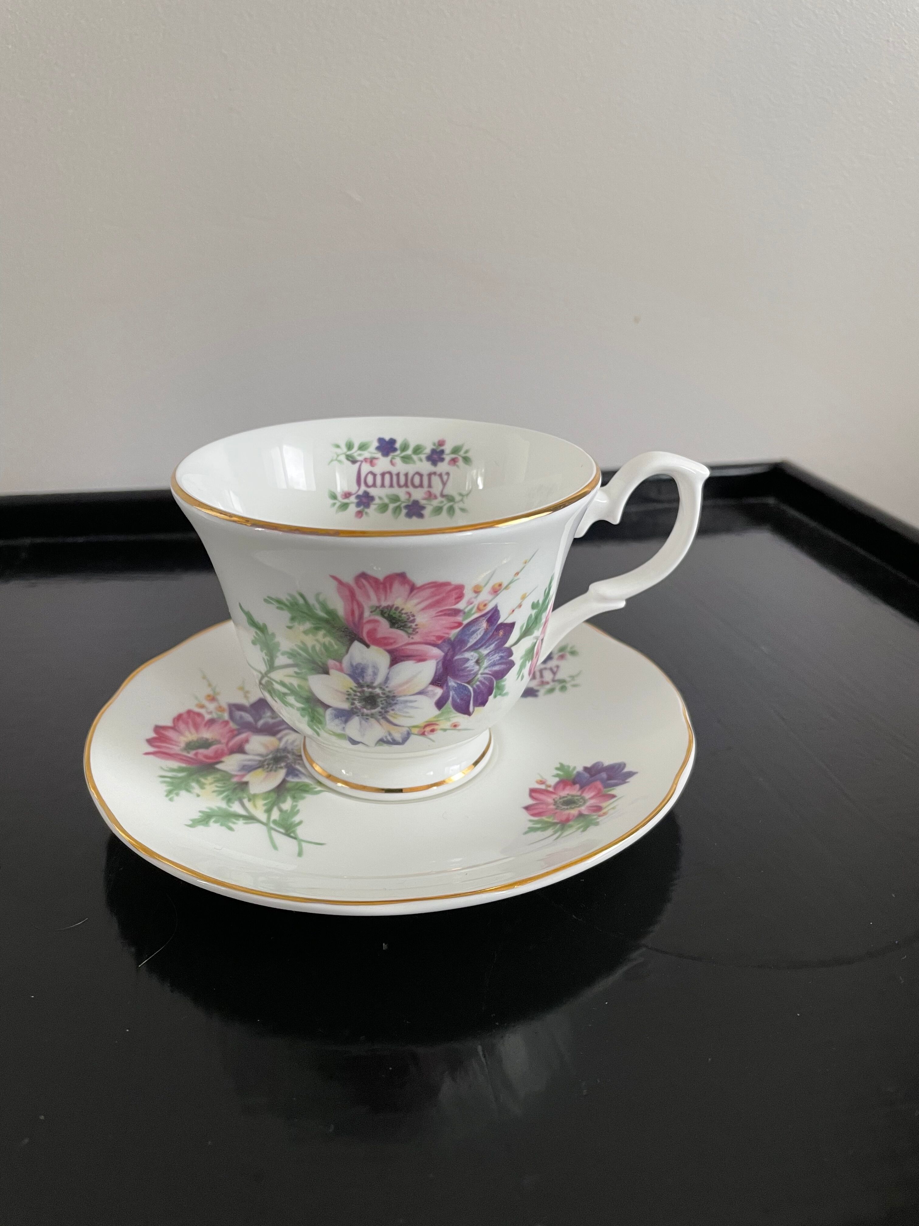 Royal tea cup garden English porcelain