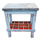 Small old garage workbench