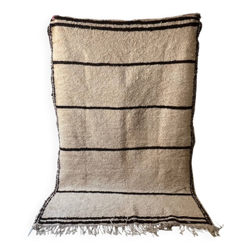 Grand tapis berbere vintage 100% laine vierge