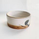 Stoneware dish signed La Colombe pottery, 50s/60s