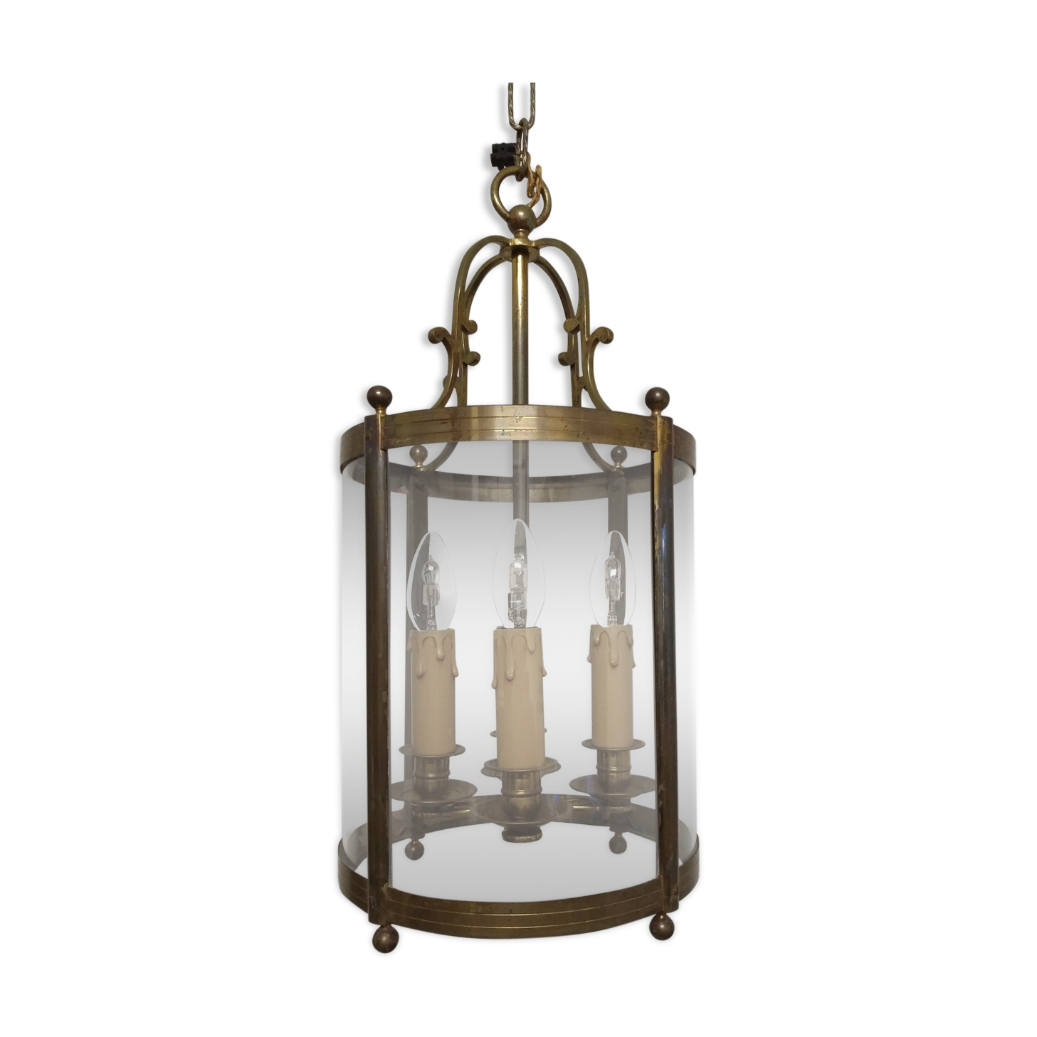 Brass vestibule lantern