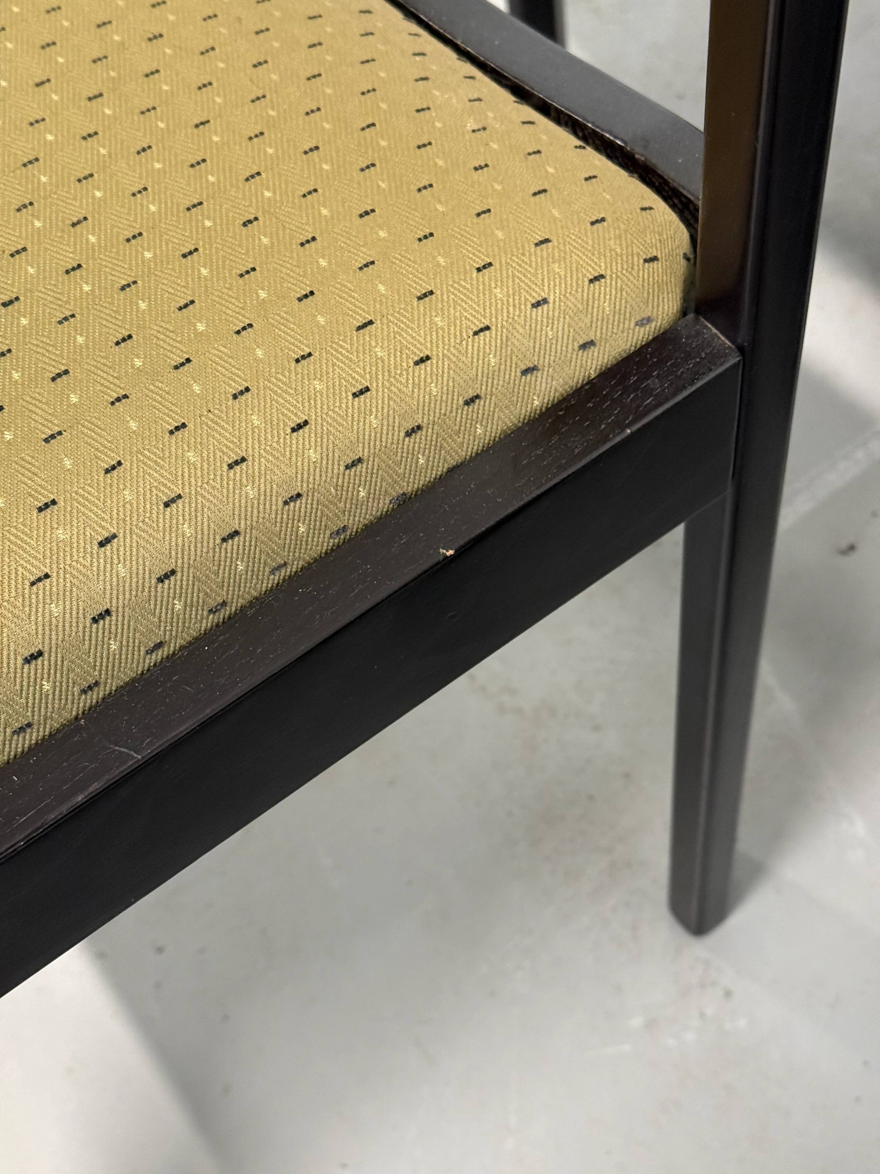 Ensemble de 6 chaises de salle à manger italiennes vintage