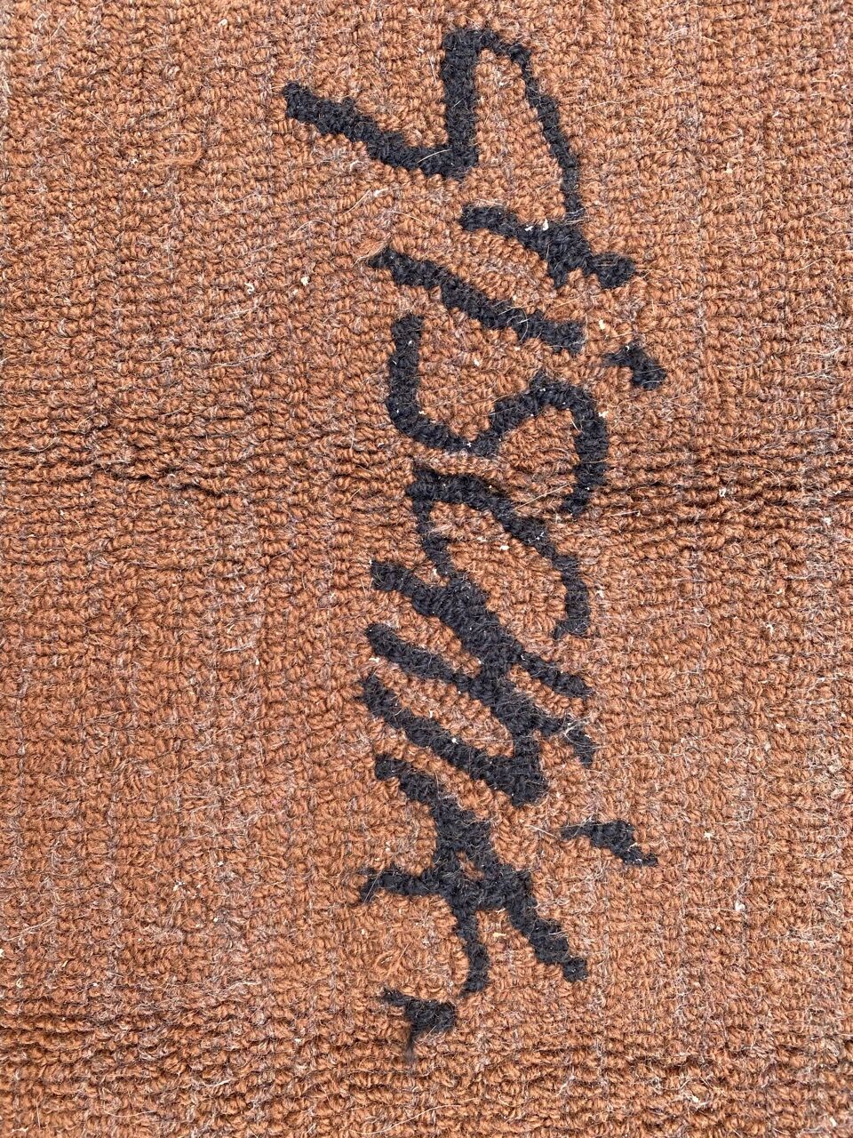 Tapis moderne polonais signé Tufté main 198x360 cm
