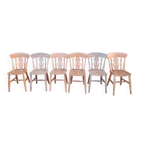 Serie de chaises  bistrot