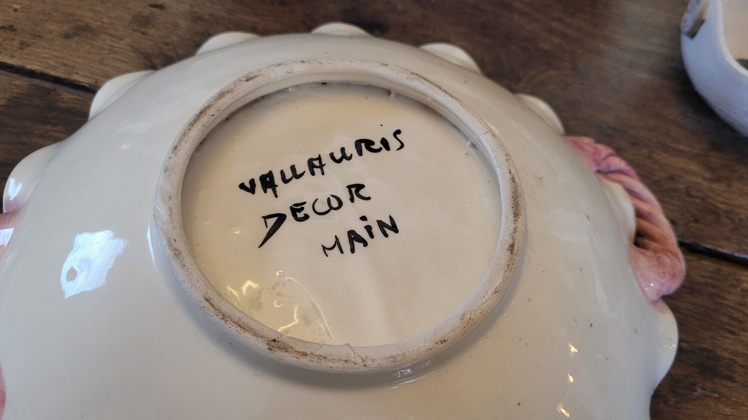 Cup, empty pocket Vallauris