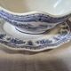 Complete table service The Cottage Lunéville 41 pieces blue decoration