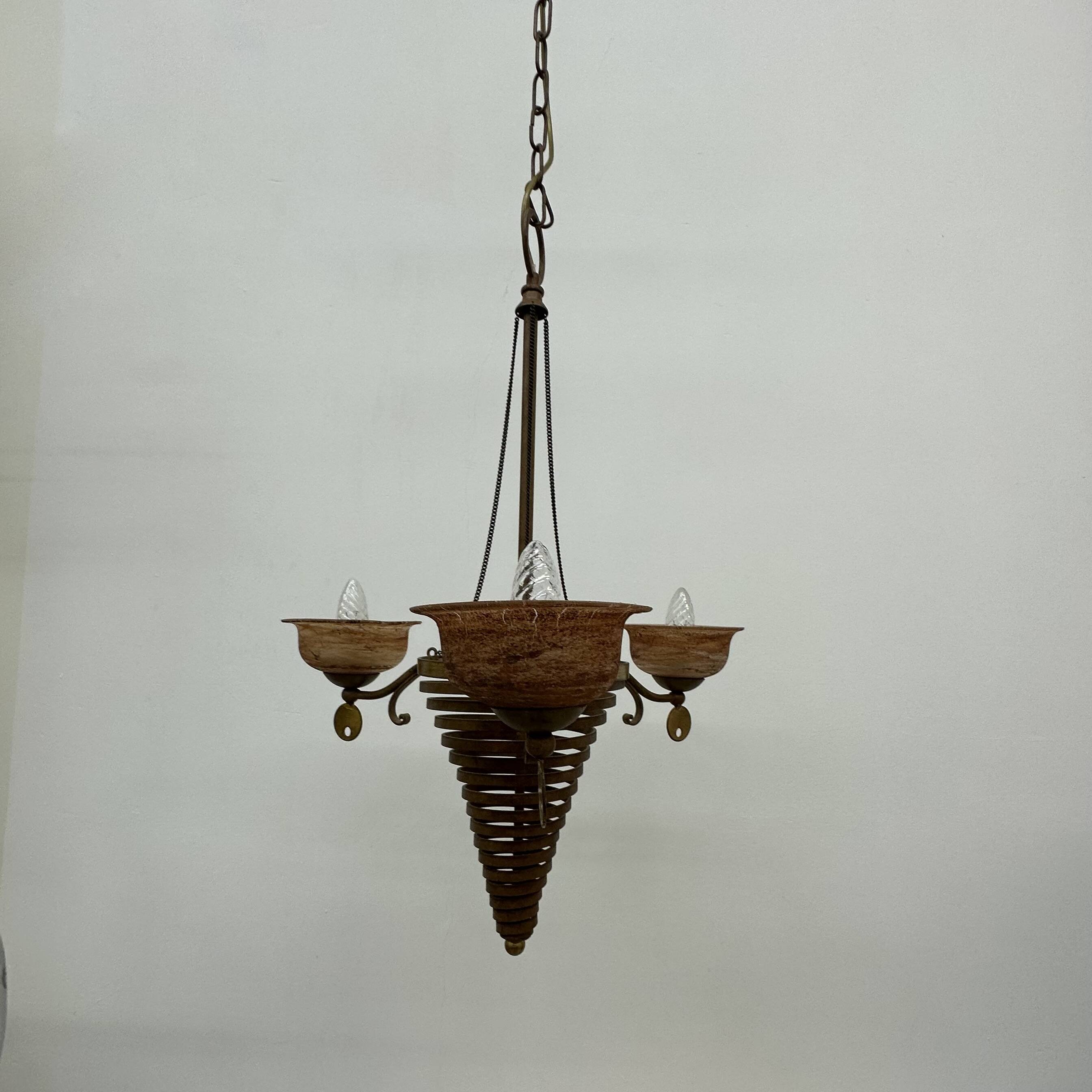 Grand lustre post-moderne, années 1990