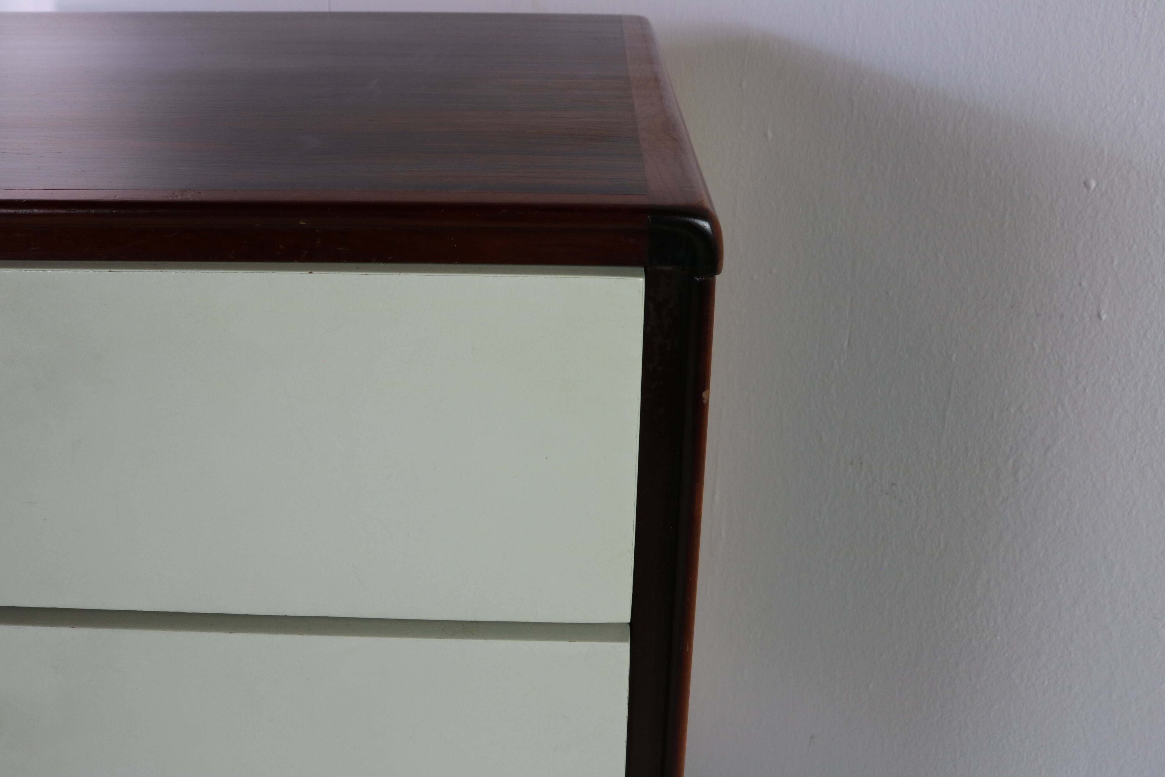 Sixties design rosewood sideboard for Fristho Franeker