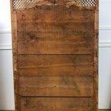 Antique fireplace mirror Napoleon III gilt wood nineteenth 98x146cm