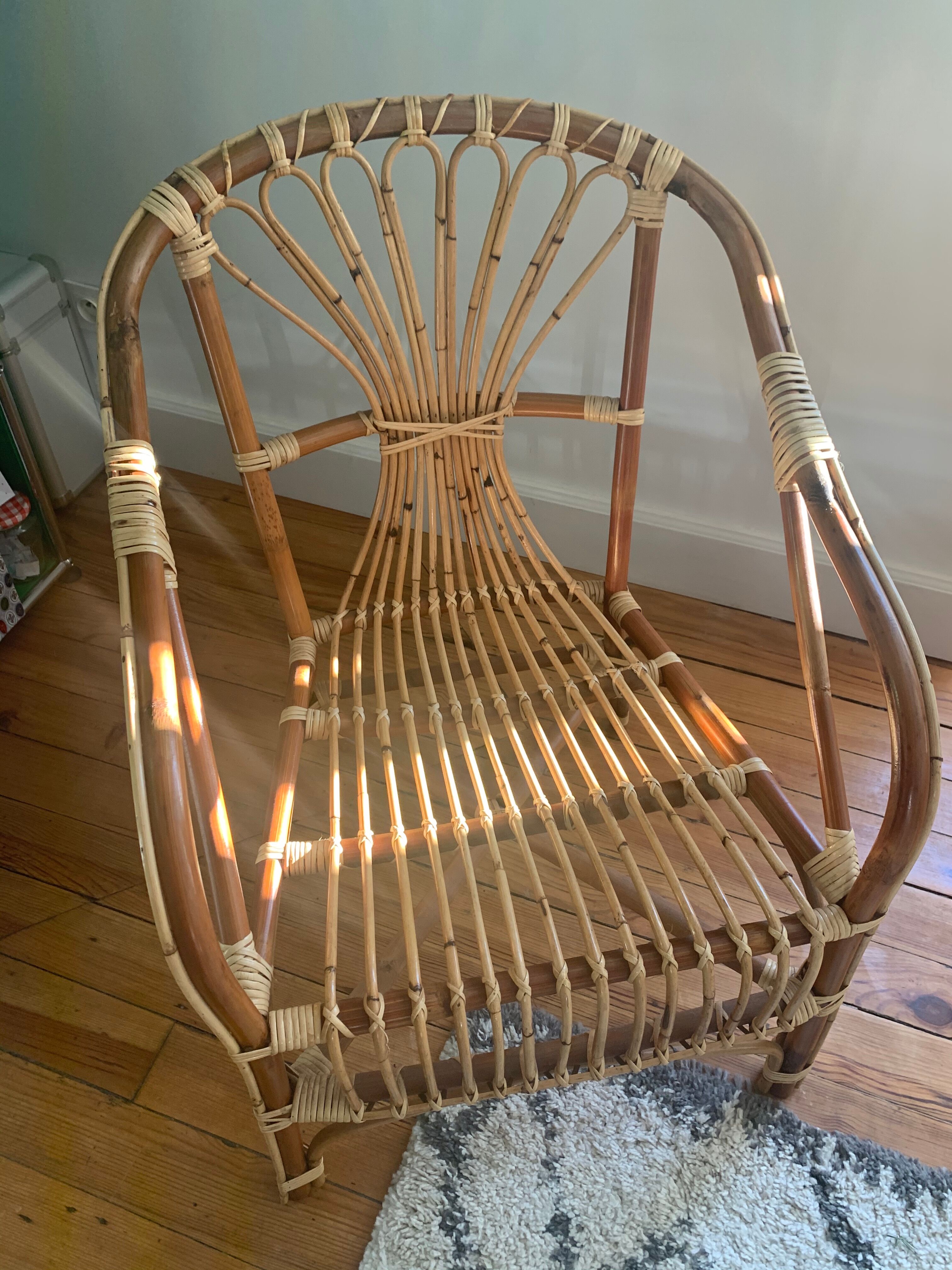 Fauteuil en rotin
