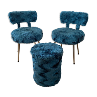 Pelfran-type "moumoute" set