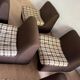 Lot 6 fauteuils tissu en polystyrène rigide année 50/60