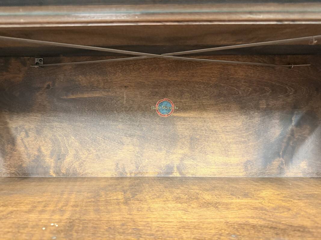 Antique English Original Globe Wernicke Bookcase