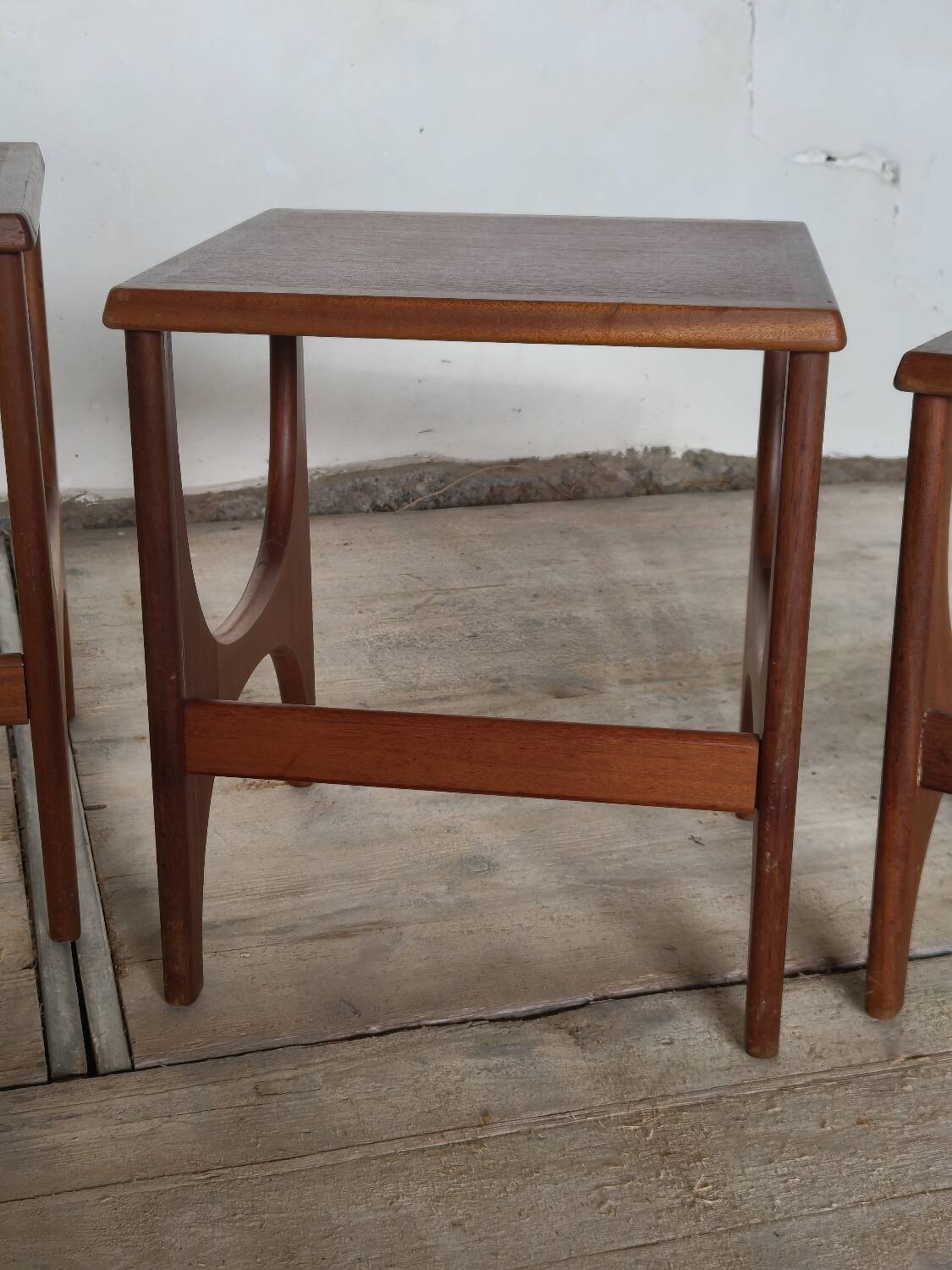 Vintage mid-century nesting tables