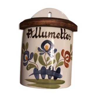 Vintage handmade ceramic box