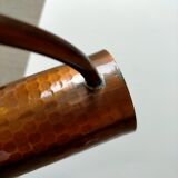 Hammered copper watering can