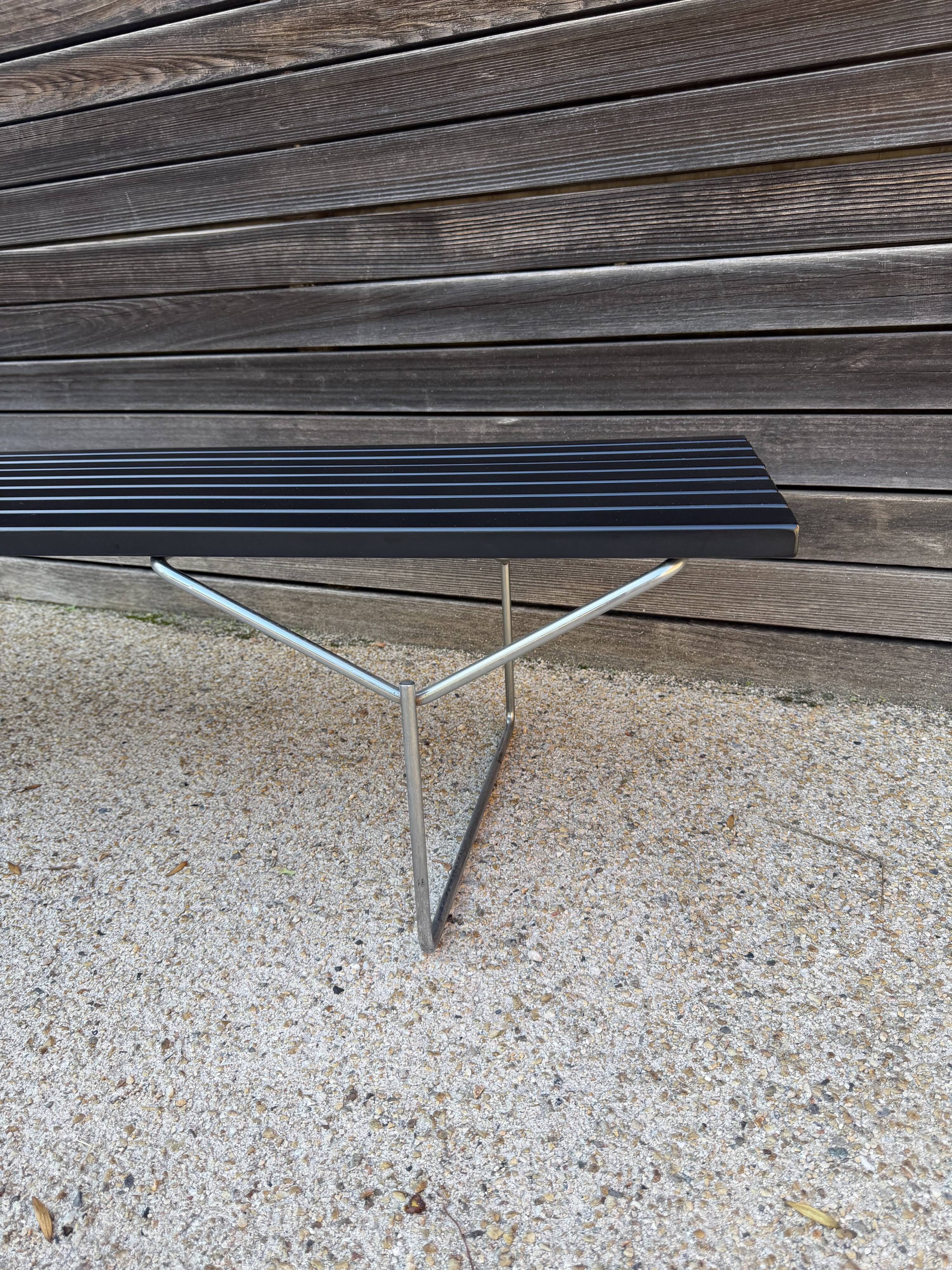 Model 400 bench harry bertoia knoll edition