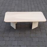 Table basse travertin.