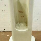 Pair of bathroom stand-up console in 20th century white enamel