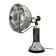 1930s Bauhaus Hanau Quartz Chrome Adjustable Table Lamp, Germany
