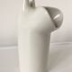 Zoomorphic vase made of a white porcelain inhaler