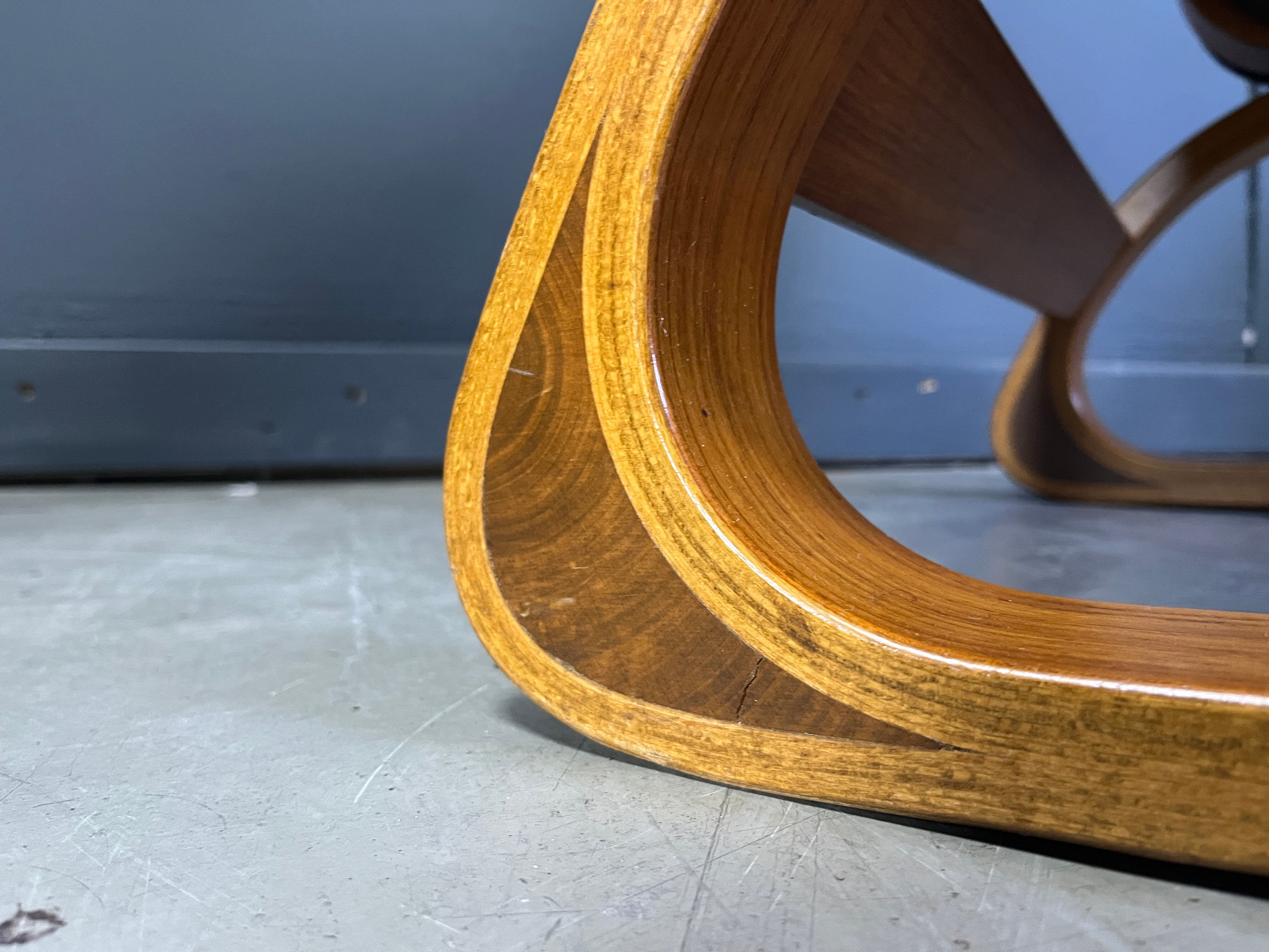 Elsa & Nordahl Solheim Kengu armchairs, set of 3 - 1960s