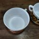 Tasse arcopal année 70 fleur orange vintage