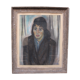 Pastel portrait Young man signed jules Tristani
