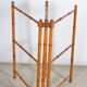 Porte-serviette imitation bambou 3 branches