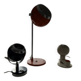 Set of various space-age eyeball lamps.