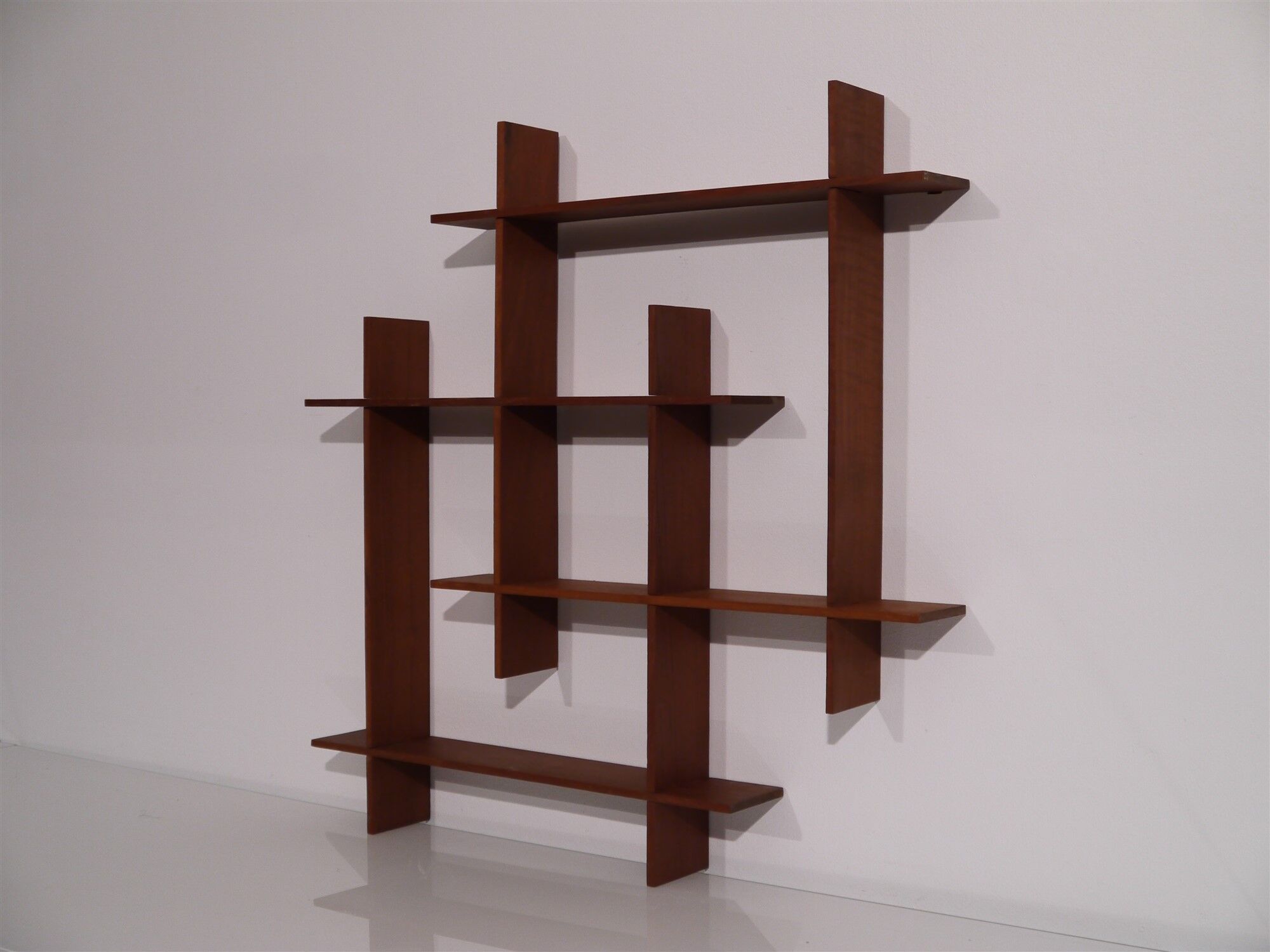 Scandinavian teak shelf