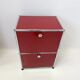USM Haller "Ruby Red" – Side table (as new condition)