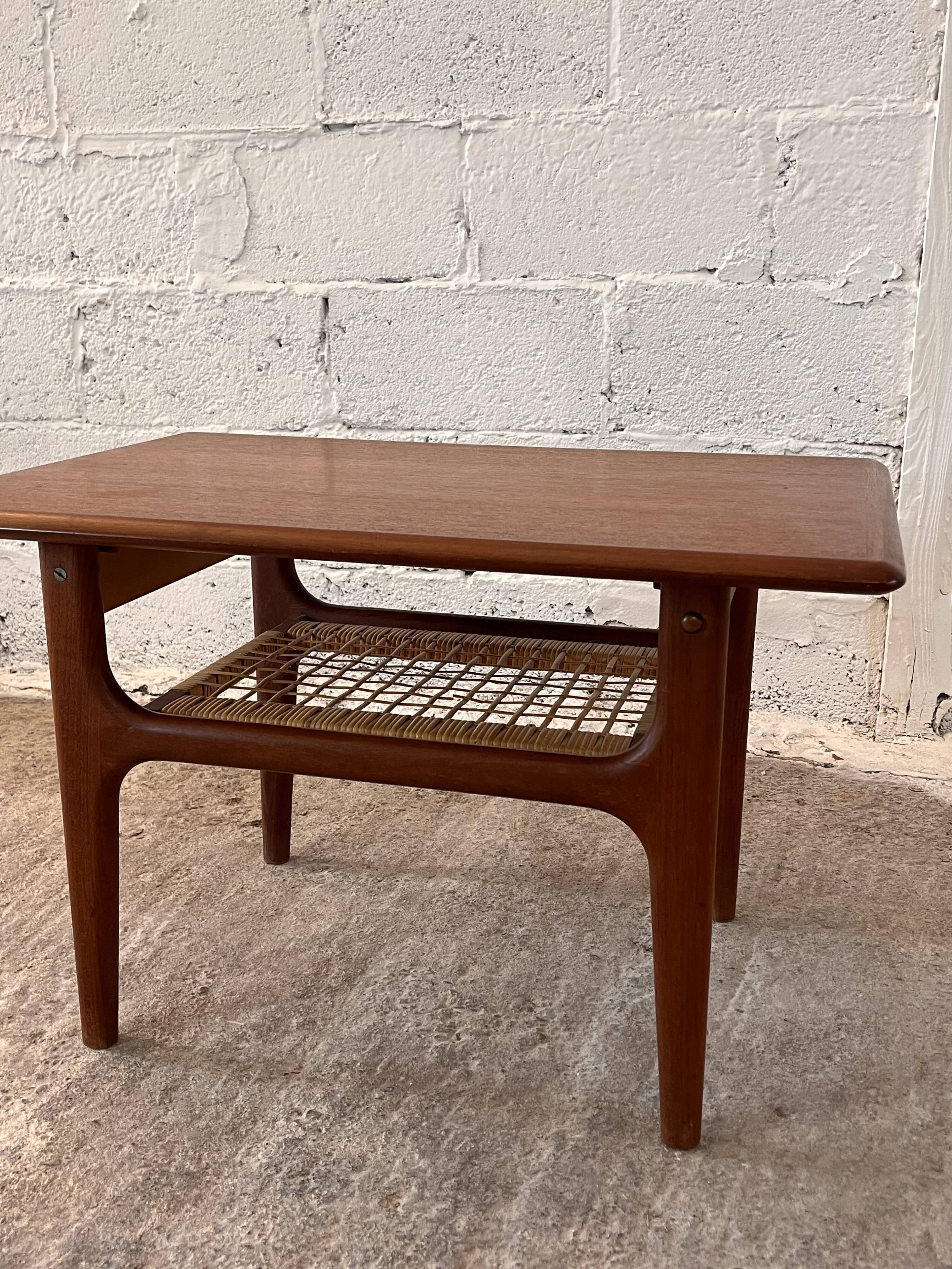 Scandinavian Teak Coffee Table by Trioh Mobler