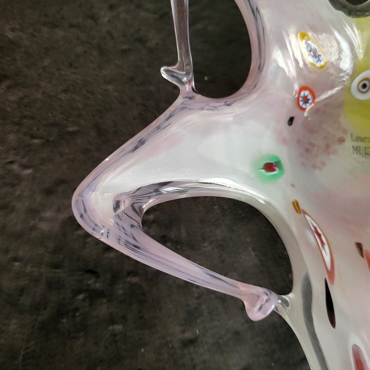 Etoile de mer en verre de Murano vintage en excellent état