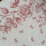 7 antique dessert plates Gien