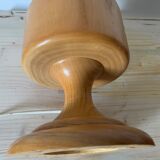 Vintage lamp in light wood