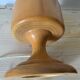 Vintage lamp in light wood