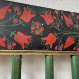 Moldavian bench 1968 polychrome