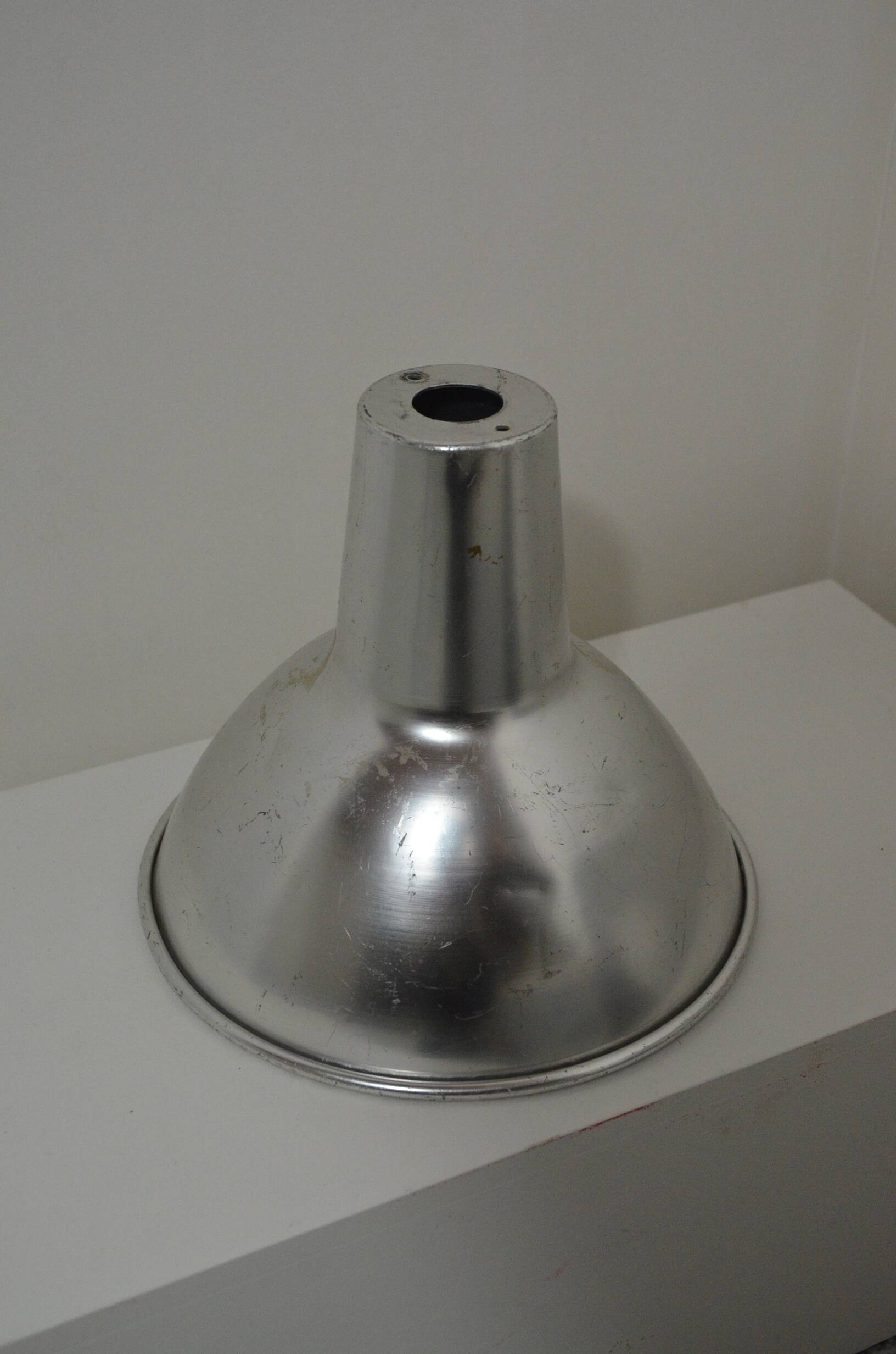 Industrial metal lampshade