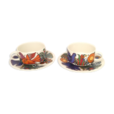 2 cups with saucers model Acapulco
