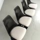 Chaises Tulipe en acrylique par Chromcraft, ensemble de 4